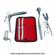 Hegar uterine dilator set,15-16,17-18, pinwheel, mathieu, grave large, collin large